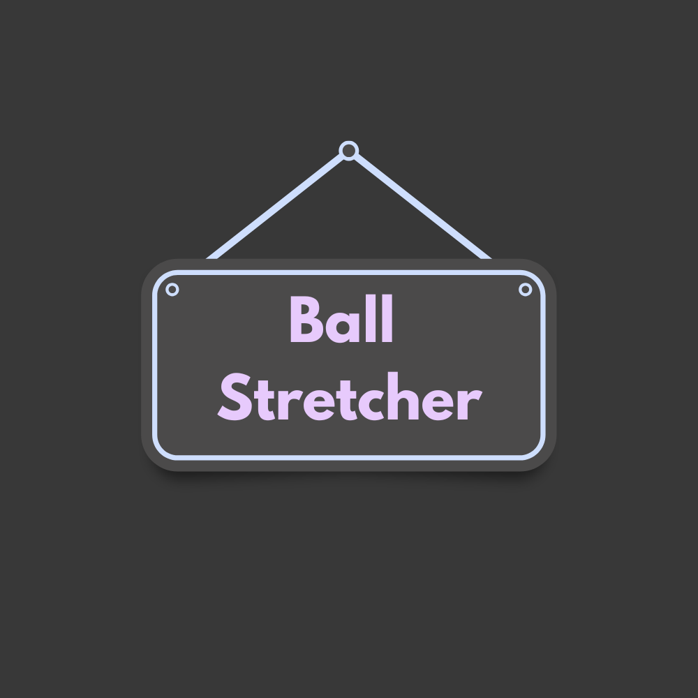 Ballstretcher – Hodenstretcher aus Silikon, Leder & Edelstahl