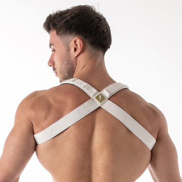 Combat Fetish Harness White