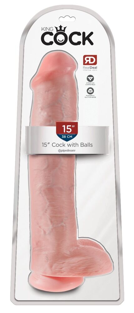 King Cock | Gode géant de 15 pouces