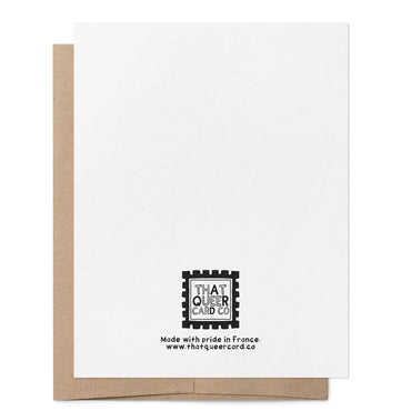 Two Cocks are Better Than One LGBTQ+ Grußkarte