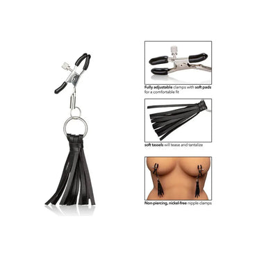 CalExotics Playful Tassels Nipple Clamps