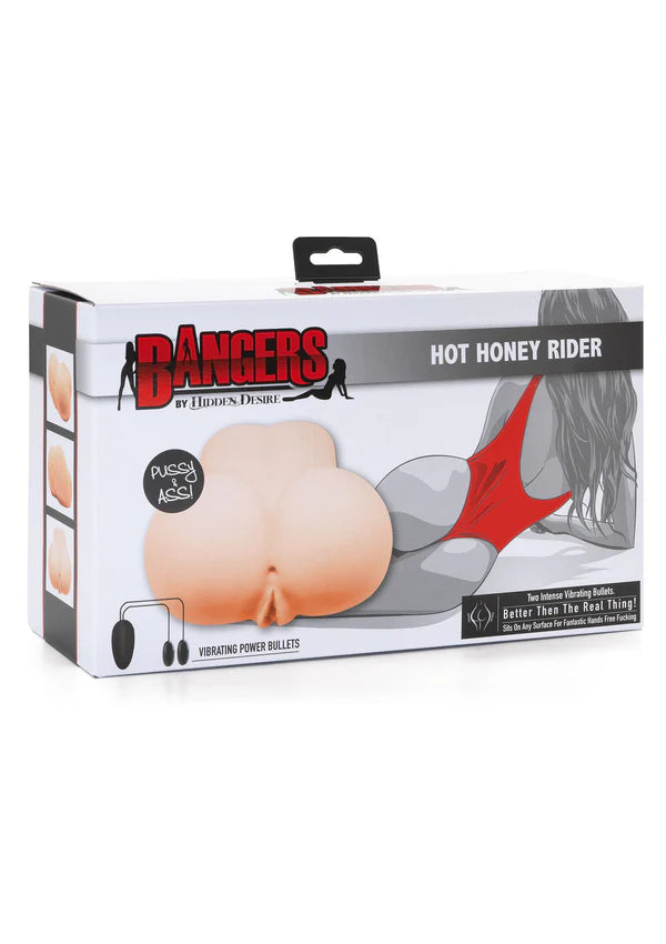 Vibromasseur Hot Honey Rider – Masturbateur réaliste avec vibration