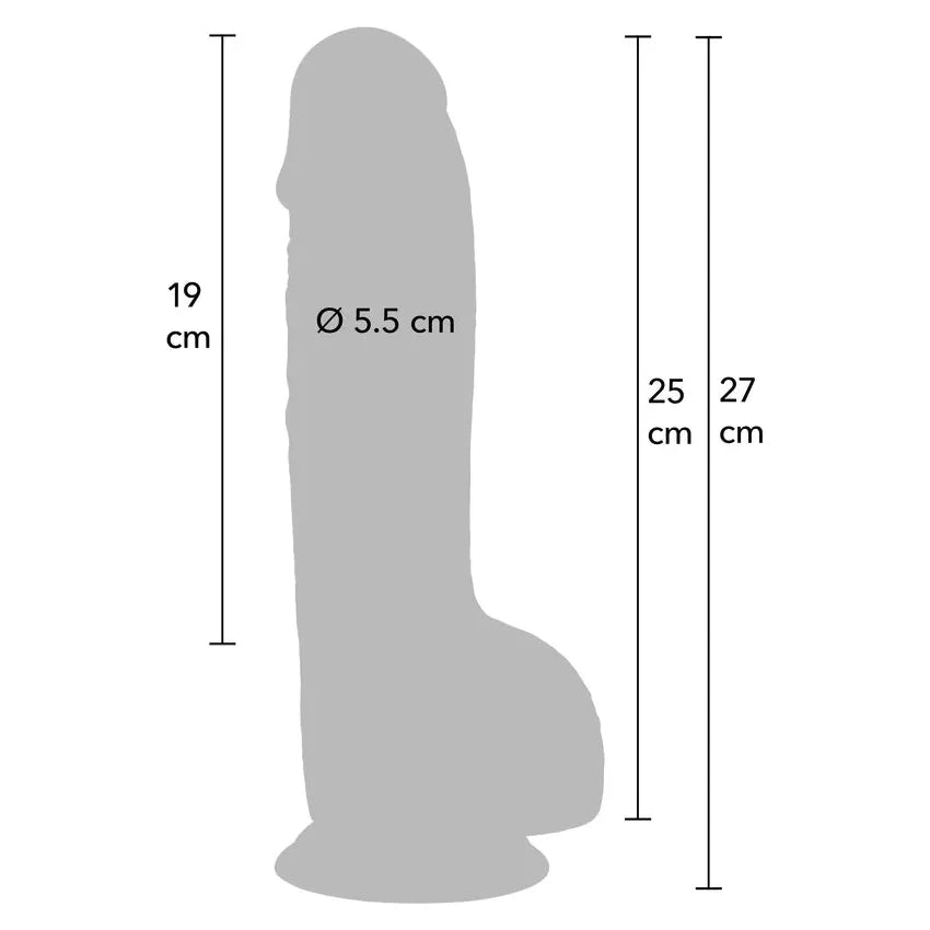 Inferno Realistic Dildo PVC 25 cm