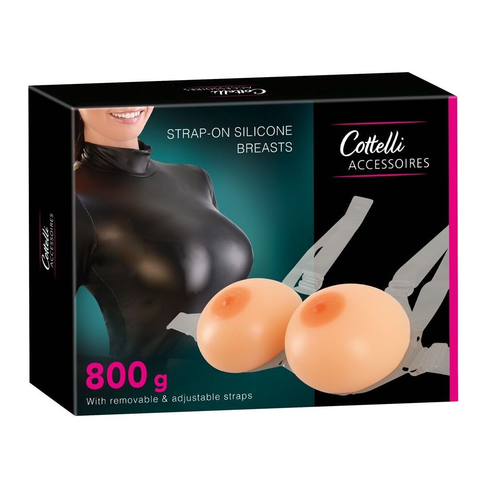 Silikonbrüste mit Halter 800g - Love-union.de