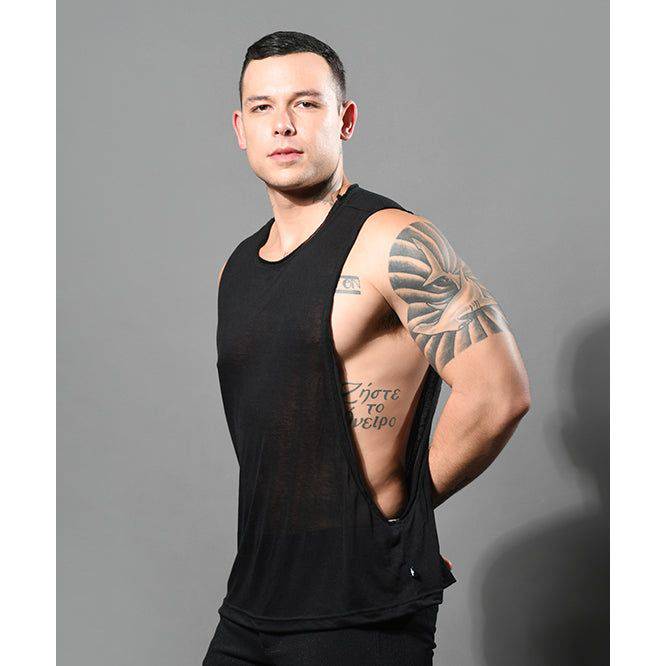 Sheer Burnout Slut Cut Tank Top - love-union.de