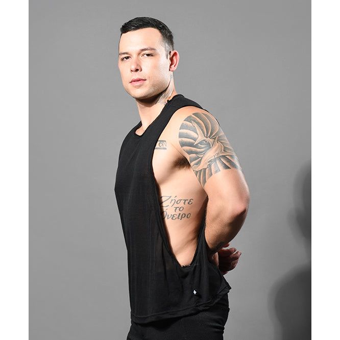 Sheer Burnout Slut Cut Tank Top - love-union.de