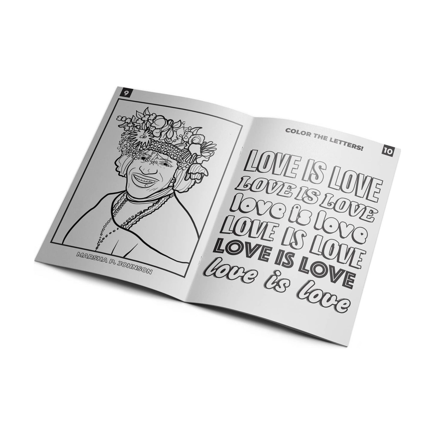 Queer LGBTQ+ Activities Coloring Book