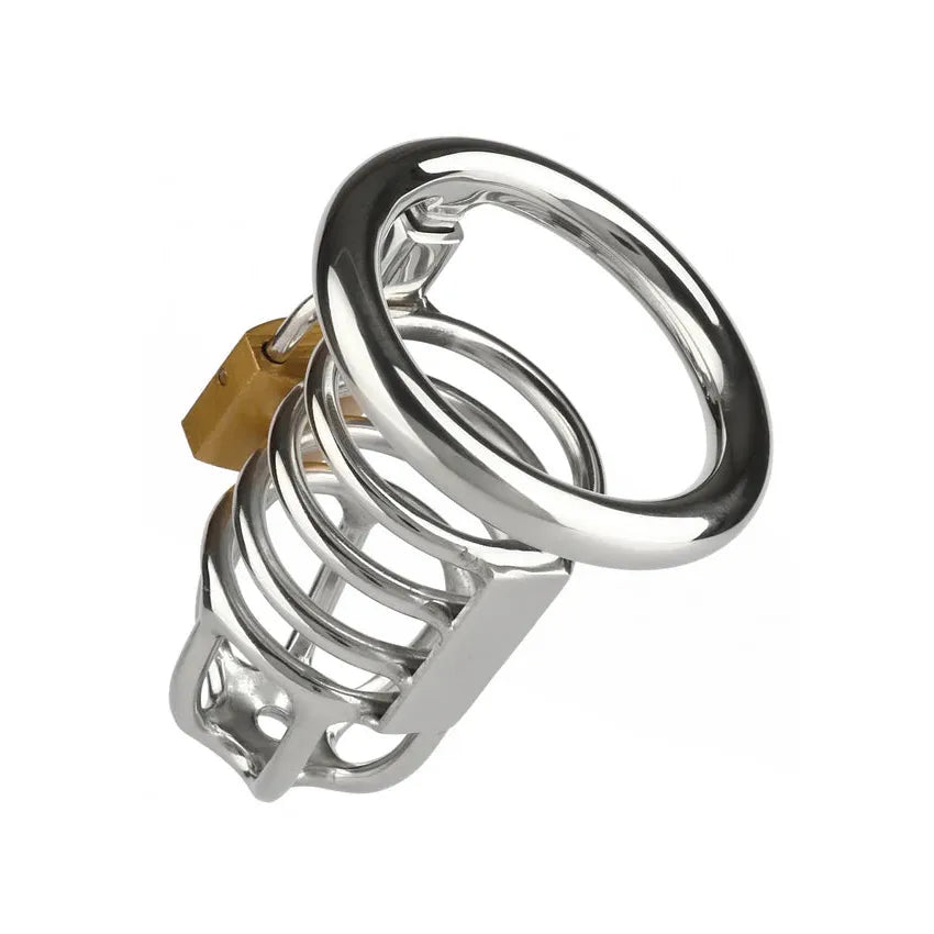 Mr. Steel - Master Keuschheitskäfig 9 cm