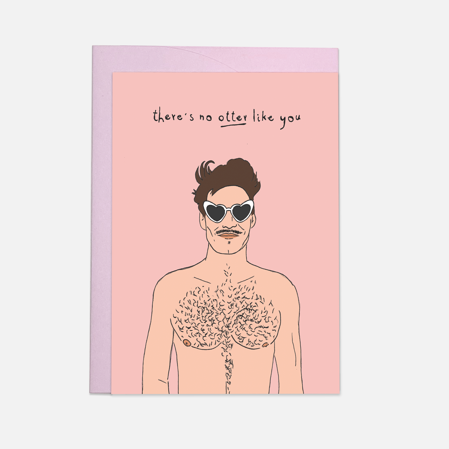 Loutre comme toi - Carte de vœux LGBTQ+