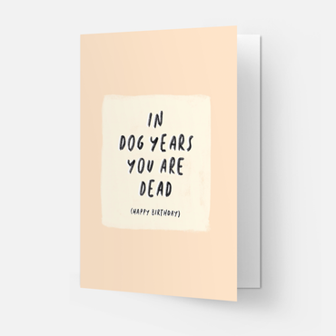 Années canines - Carte de vœux