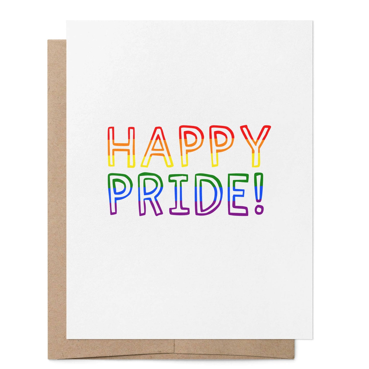 Happy Pride LGBTQ+ Grußkarte