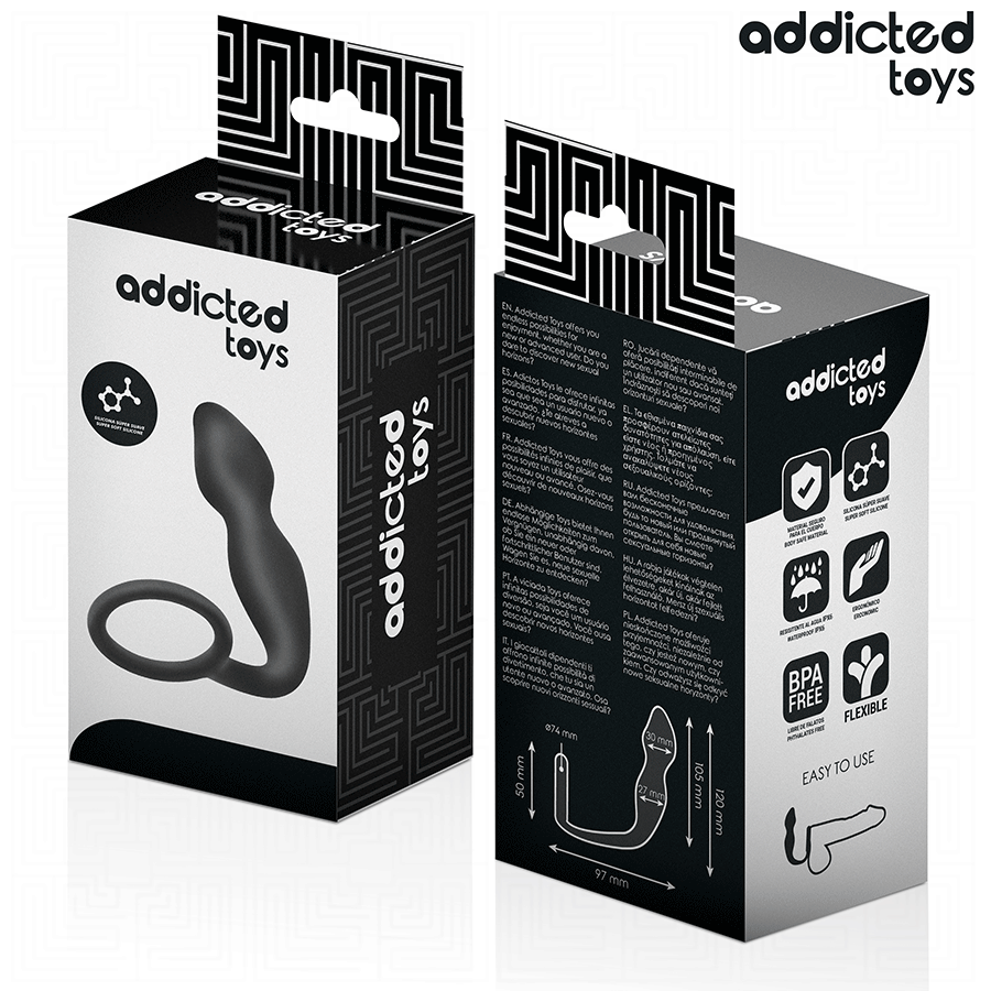 ADDICTEDTOYS-ANALPLUGMITRINGMODELL2_1 - LoveUnion.de