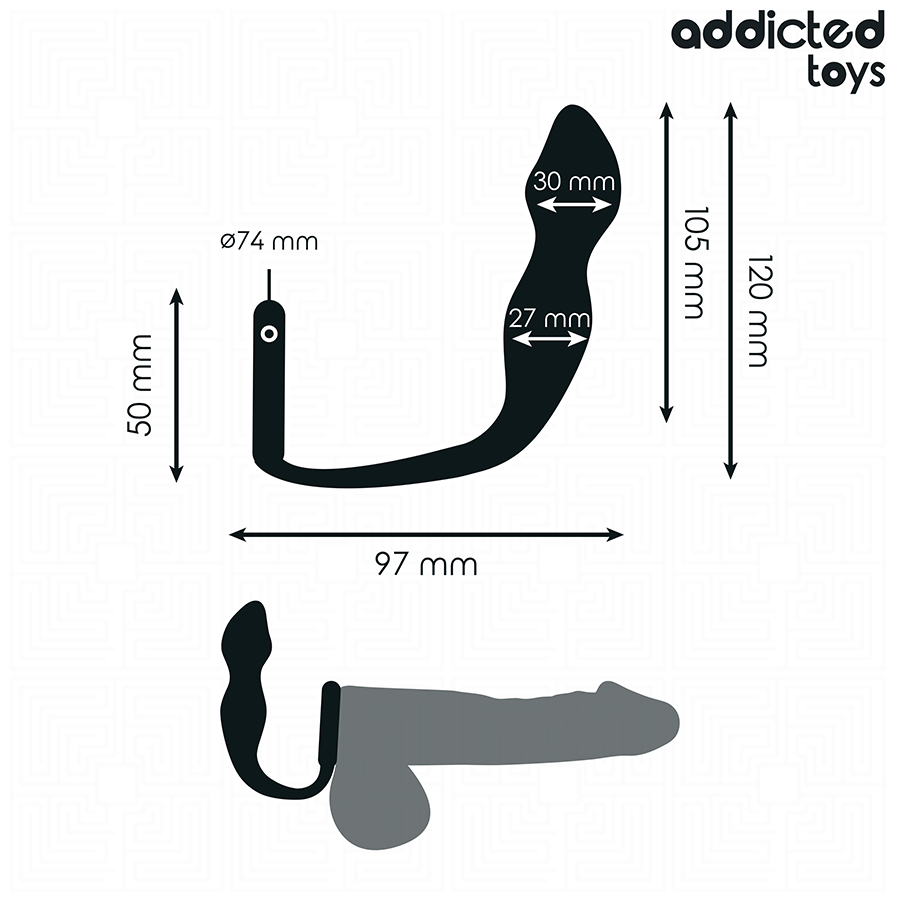 ADDICTEDTOYS-ANALPLUGMITRINGMODELL2_1 - LoveUnion.de