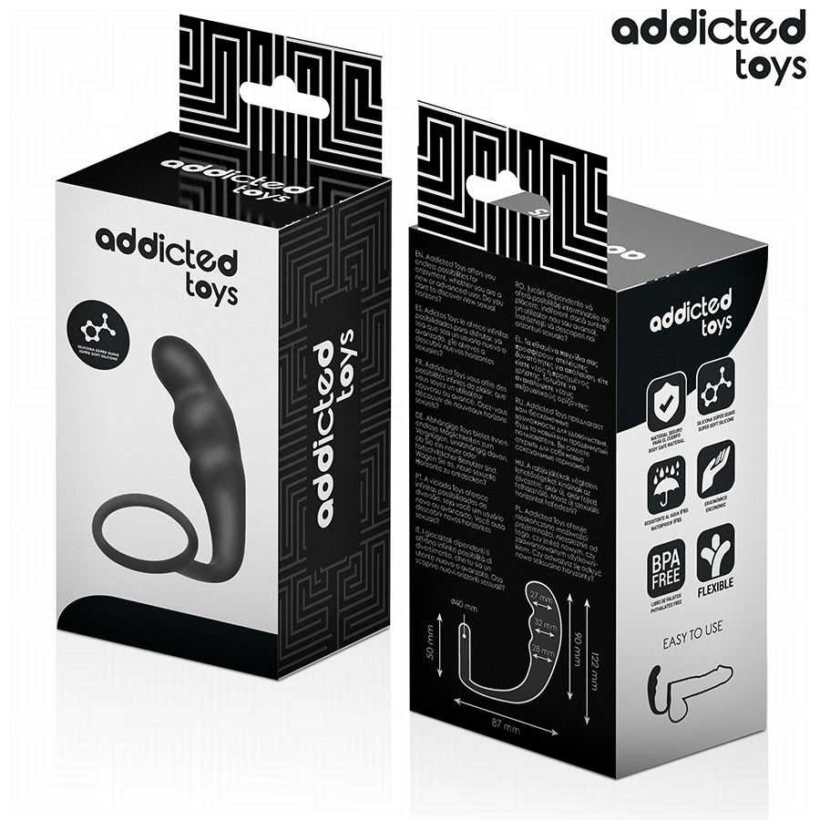Addicted Toys Analplug mit Ring Modell 4 - LoveUnion.de