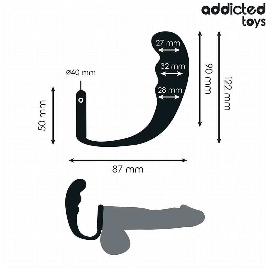 Addicted Toys Analplug mit Ring Modell 4 - LoveUnion.de