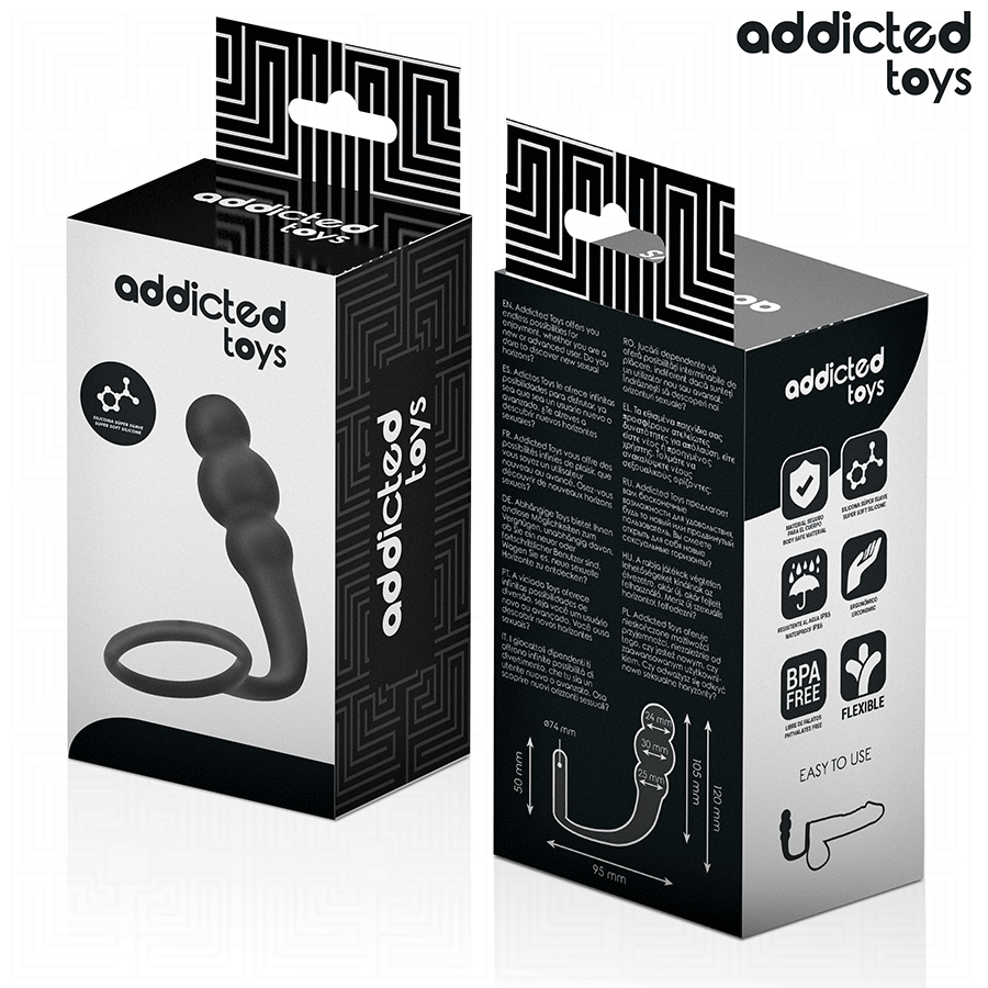 Addicted Toys Analplug mit Ring Modell 1 - LoveUnion.de