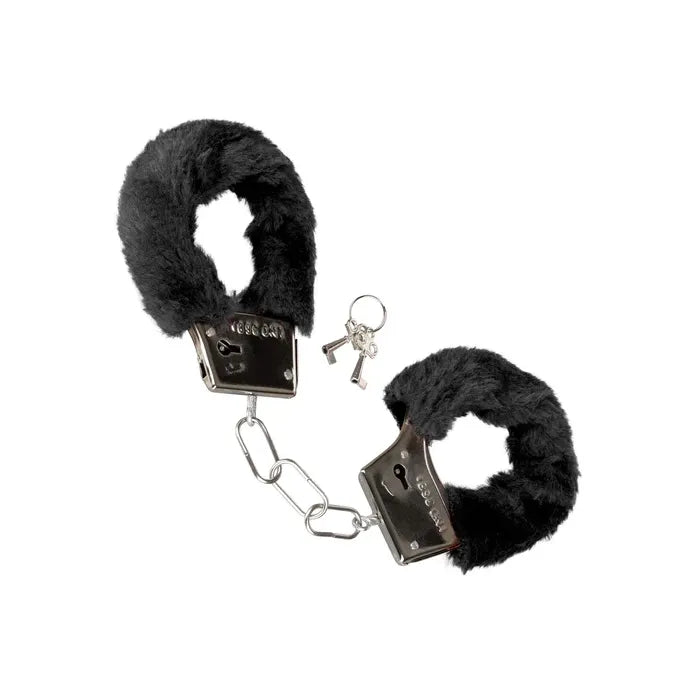 CalExotics - Playful Furry Cuffs – Verstellbare Handschellen mit Fell - Love-Union.de