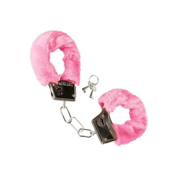 CalExotics - Playful Furry Cuffs – Verstellbare Handschellen mit Fell - Love-Union.de