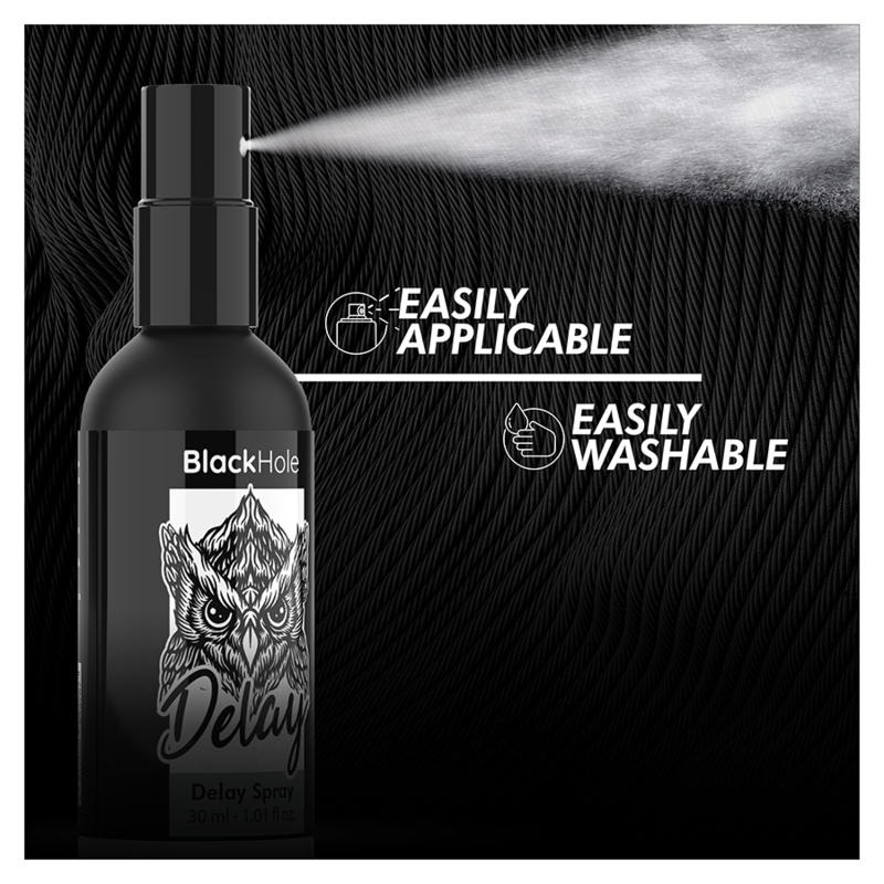 BLACK HOLE - Spray retardateur (30 ml)