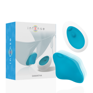 INTENSE – Samantha Pantie Vibrator mit Fernbedienung in Blau - Love-union.de
