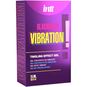 INTT – Vibration Kissable Blackberry Intimate Gel - Love-Union.de