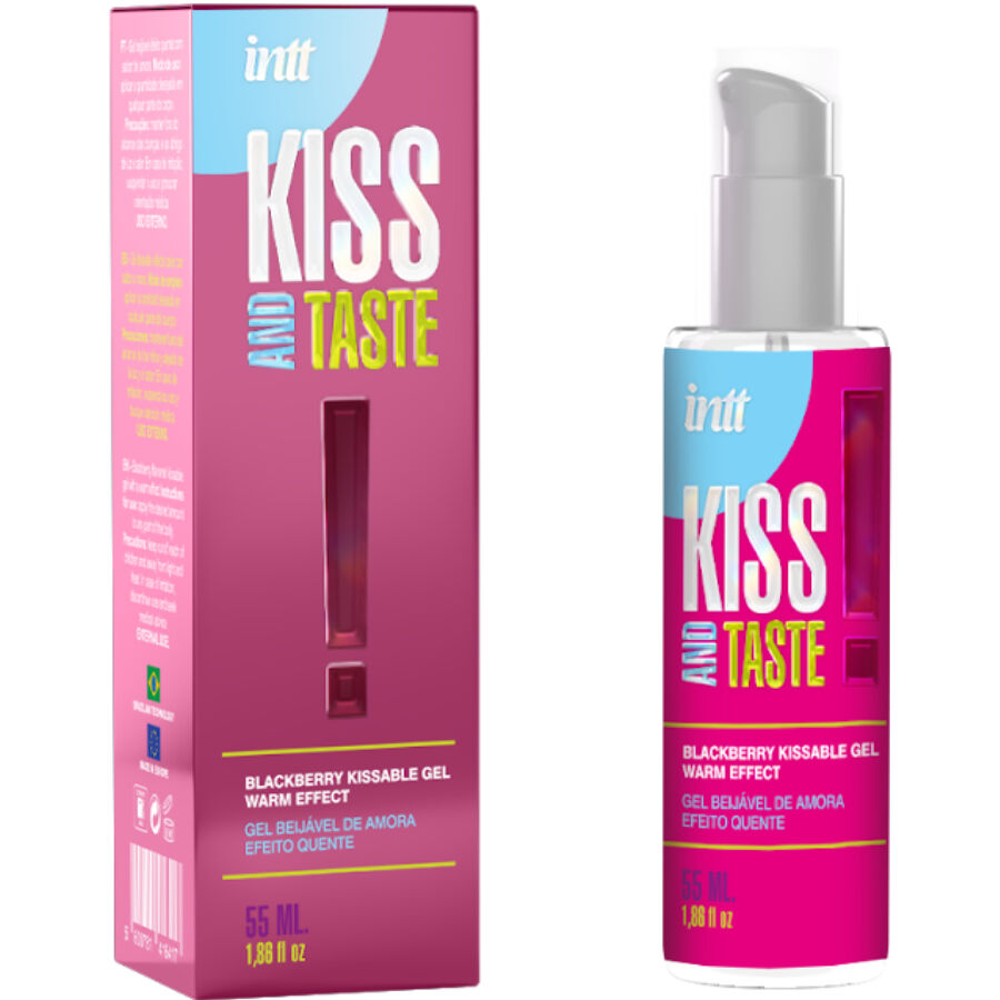 INTT – KISS AND TASTE Kissable Intimate Gel Brombeere - Love-Union.de