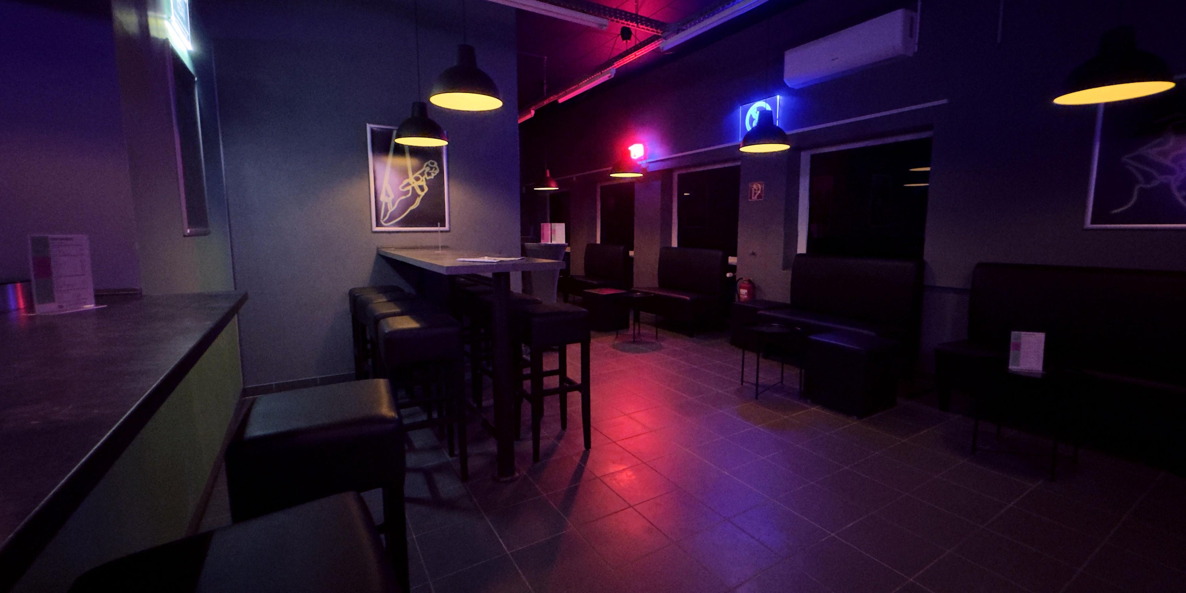 Bar Theke im Kino