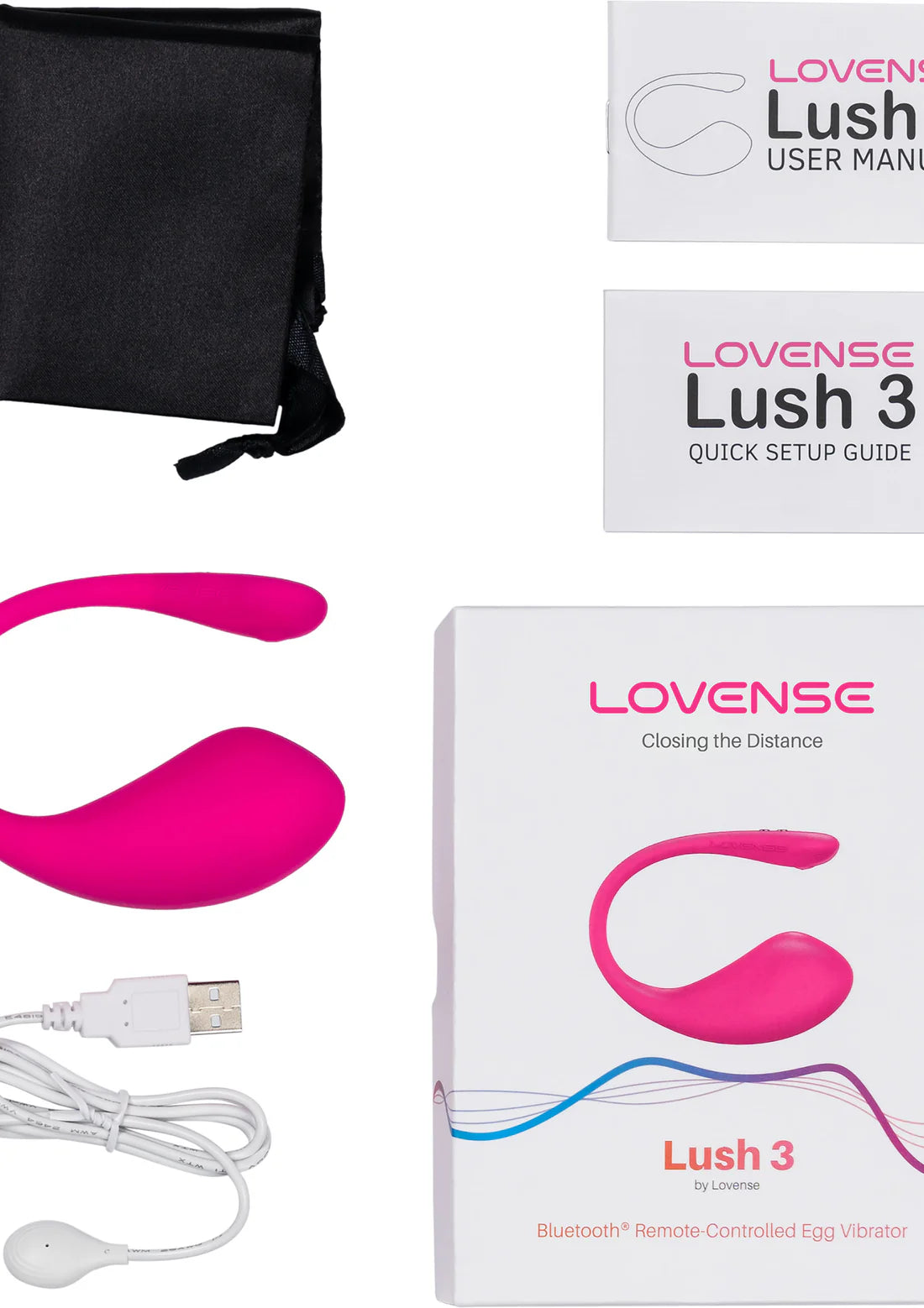 Lovense – Lush 3 (App-Gesteuerter G-Punkt Vibrator) - Love-Union.de