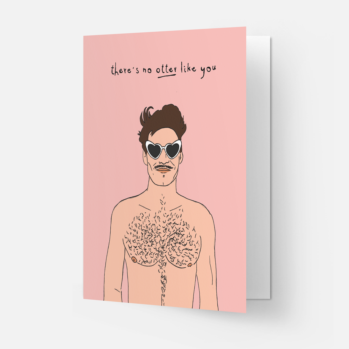 Loutre comme toi - Carte de vœux LGBTQ+