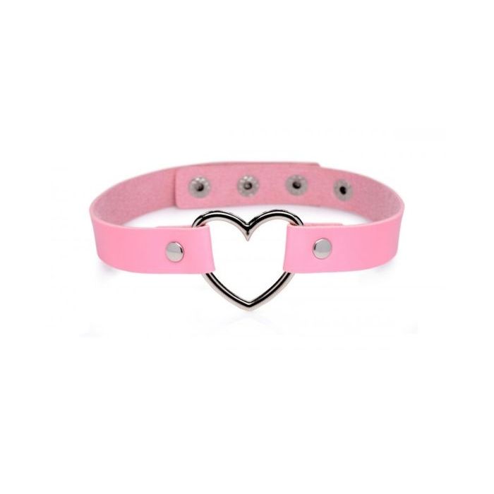 Master Series Herz-Choker Halsband - Loveunion.de