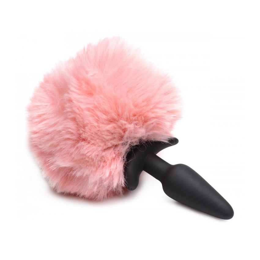 TAILZ SNAP ON VIBRATING SILICONE ANAL PLUG & 3 TAILS WITH REMOTE CONTROL