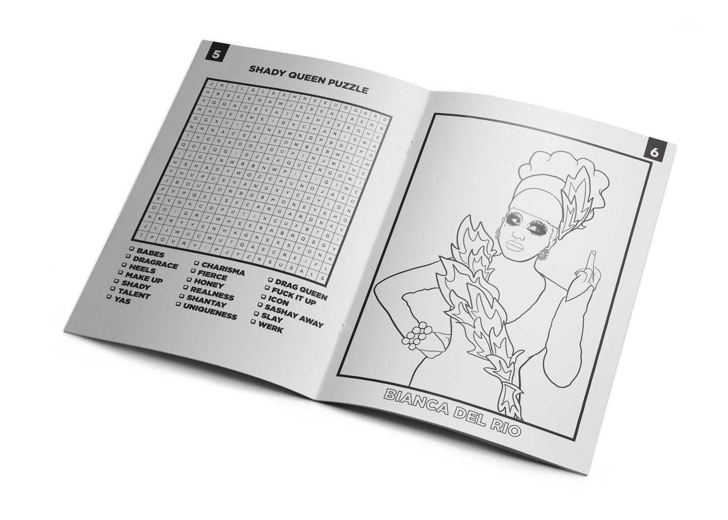 Drag Queen Aktivitätsbuch