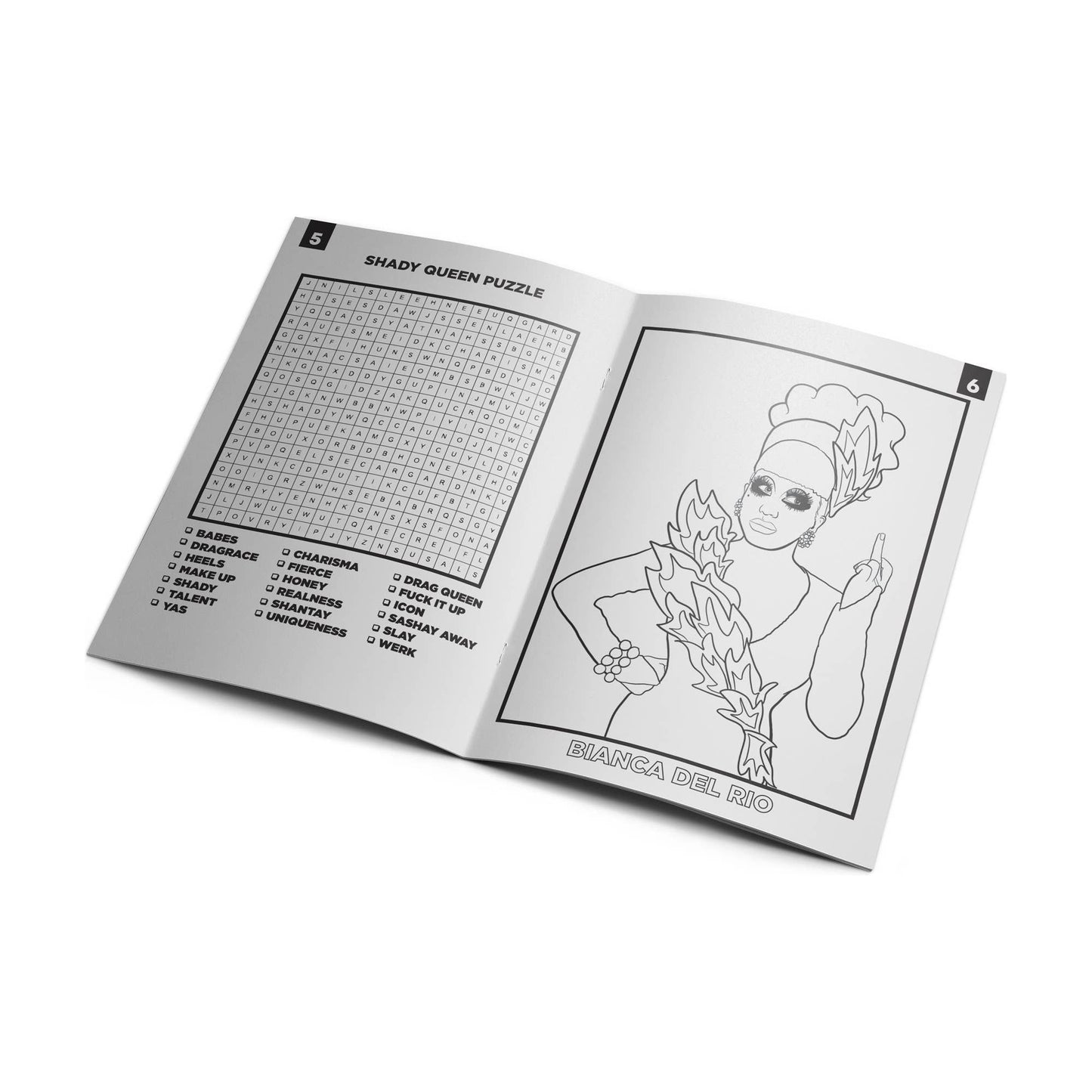 Drag Queen Aktivitätsbuch