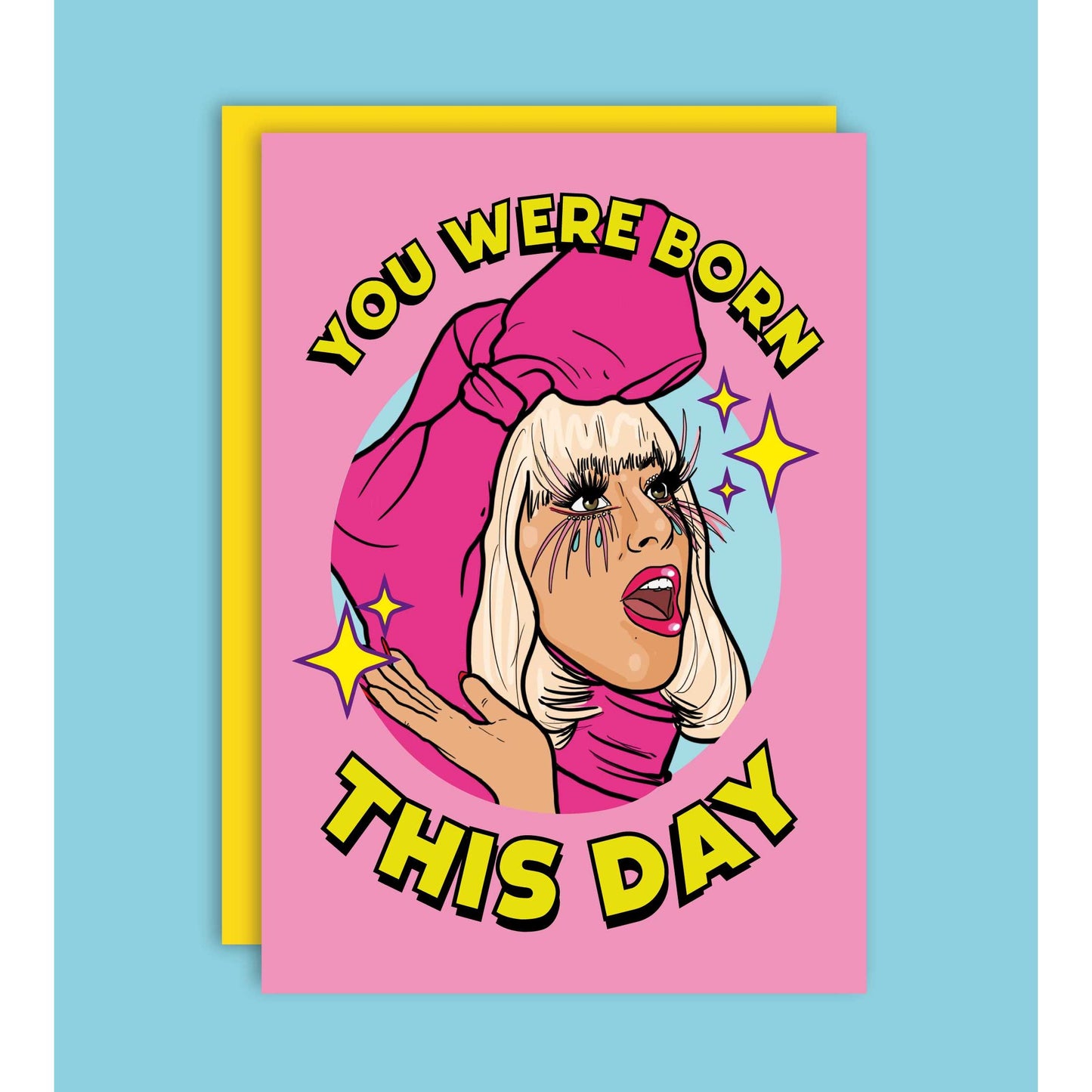 Carte de vœux « You Were Born This Day » de Lady Gaga