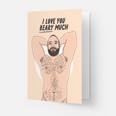 Beary much - Carte de vœux LGBTQ+