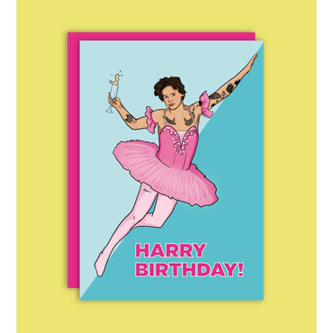 Joyeux anniversaire Harry ! Carte de vœux