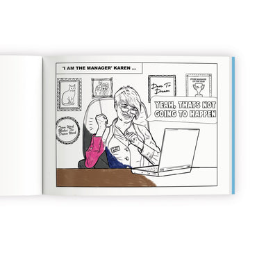 Livre de coloriage Karens dans la nature