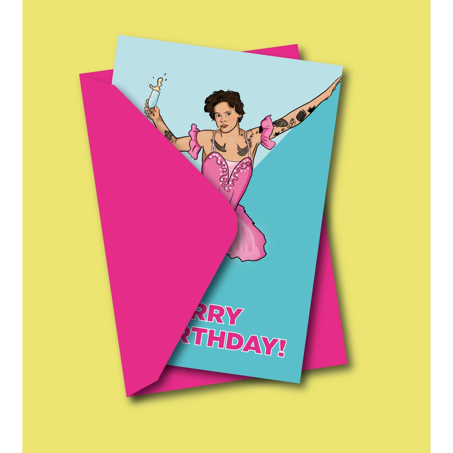 Joyeux anniversaire Harry ! Carte de vœux