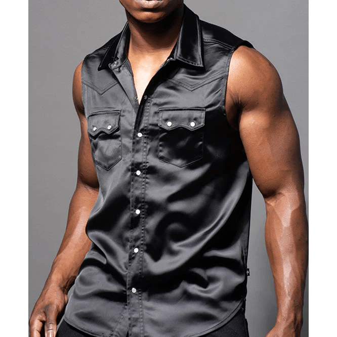 Satin Cowboy Shirt M - love-union.de