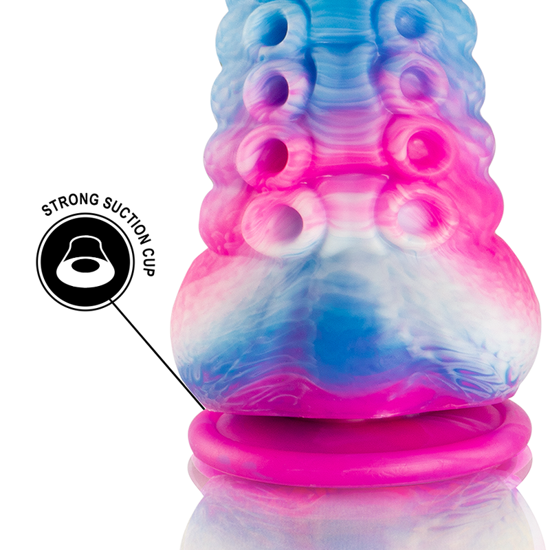 Epic Phorcys - Blauer Tentakel Dildo - L - love-union.de - Strong Suction Cup