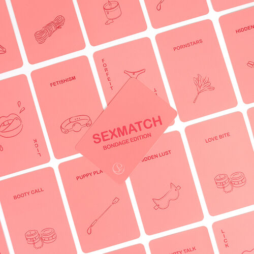SECRETPLAY - JEU SEXMATCH ÉDITION BONDAGE