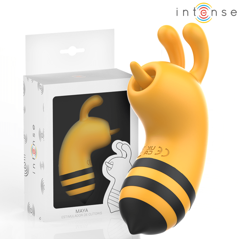 Maya - Stimulator Biene Gelb/Schwarz - Love-union.de