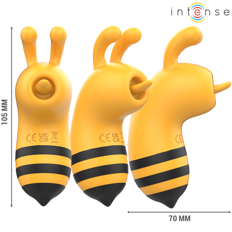 Maya - Stimulator Biene Gelb/Schwarz - Love-union.de
