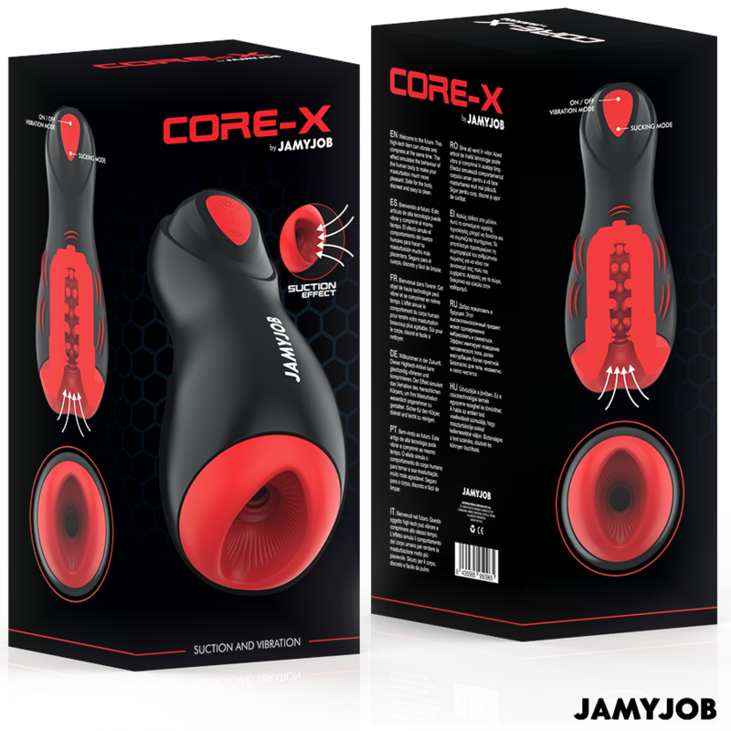Core-X - Automatischer Masturbator mit 5 Modi und stimulierenden Wellen - Love-union.de