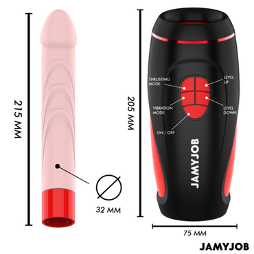 JamyJob - PYSTON Plug-in-Dildo