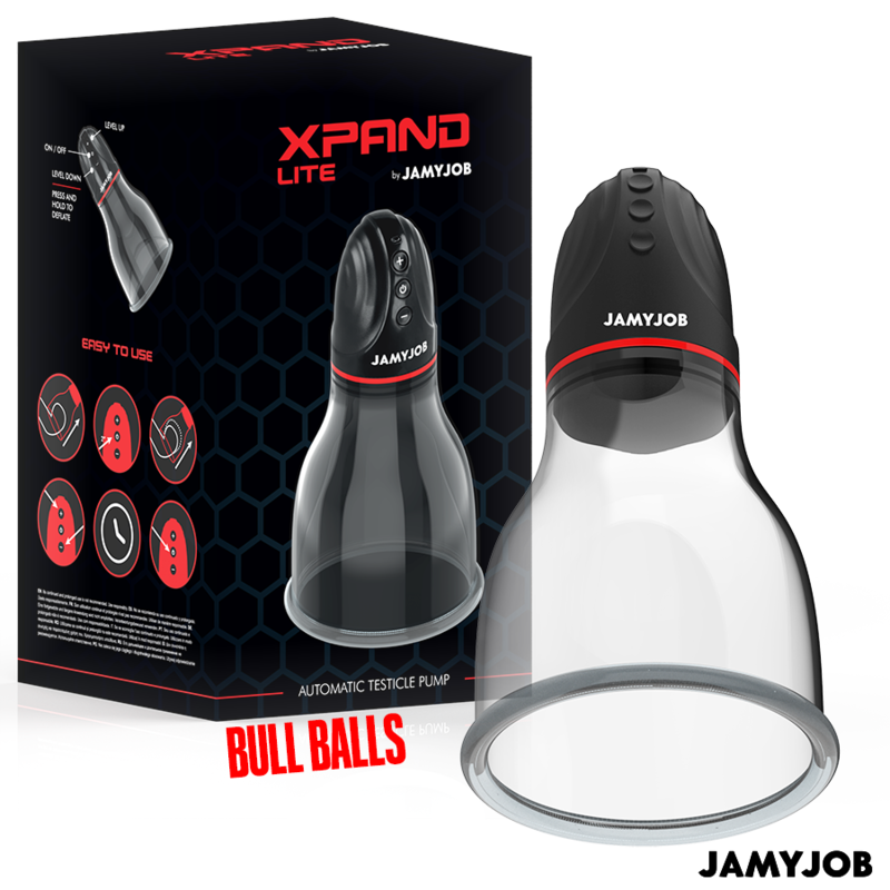 Xpand Lite Automatische Hodenpumpe mit 3 Stimulierende Wellenstufe - Love-union.de