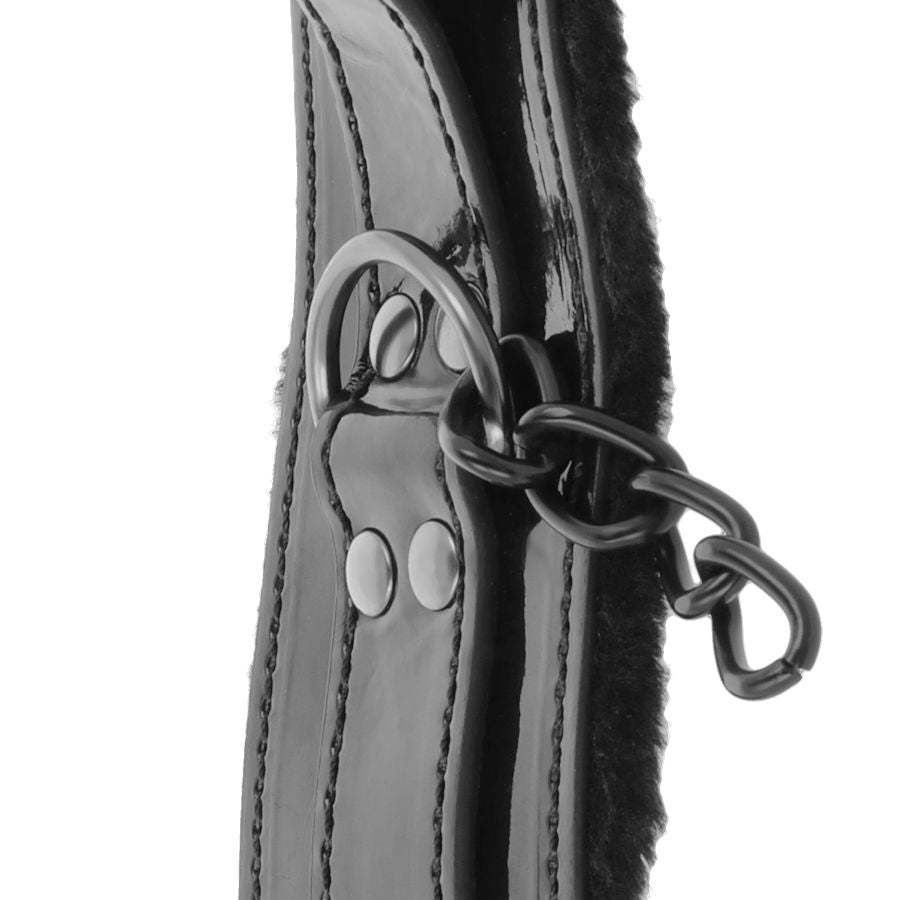 Obscurité - Menottes en cuir réglables avec cadenas