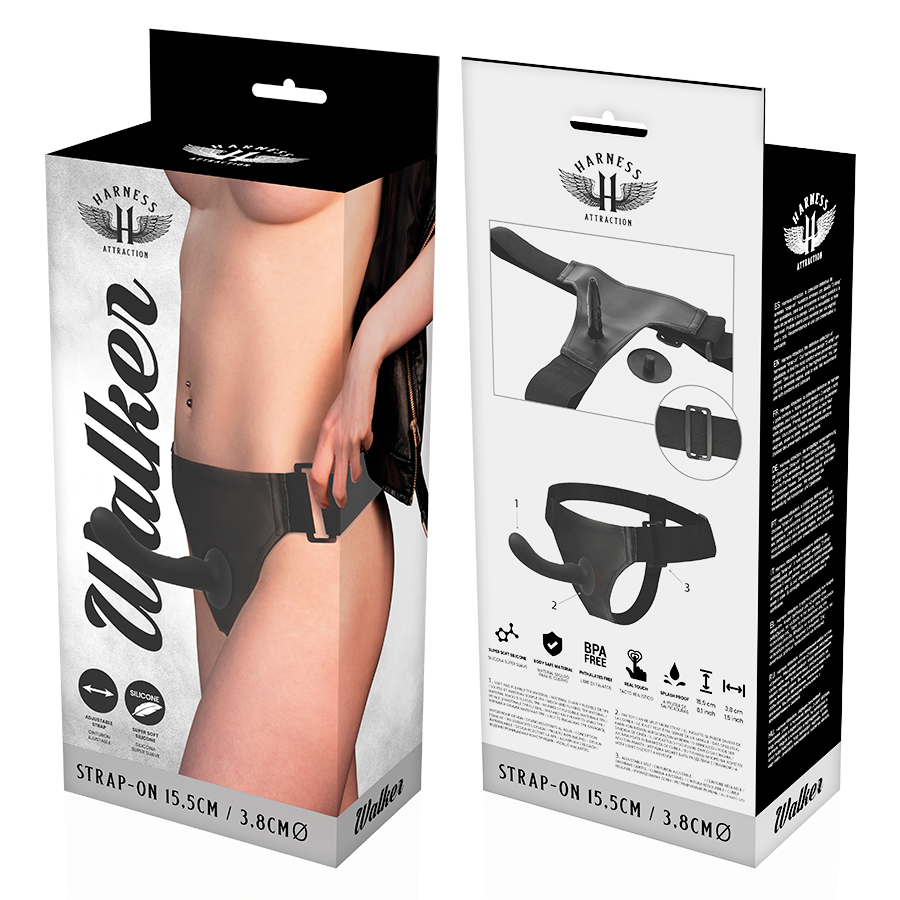 Harnais Attraction – Silicone Walker G-Spot