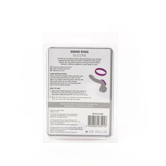 Me You Us Silicone 50mm Cock Ring - LoveUnion.de