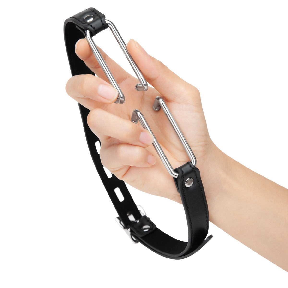 ME YOU US BLACK SPIDER STRETCH GAG